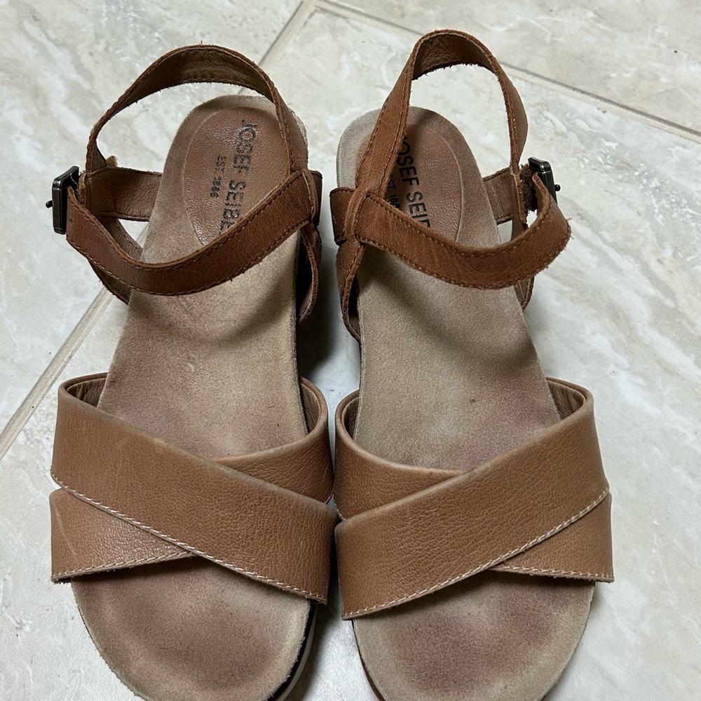 Josef Seibel Brown Sandals